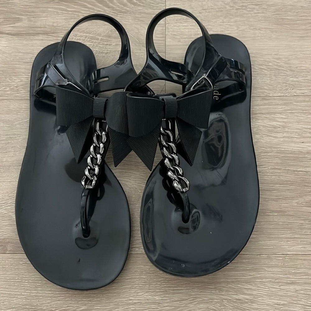 Kate spade sandals with bows sz 7